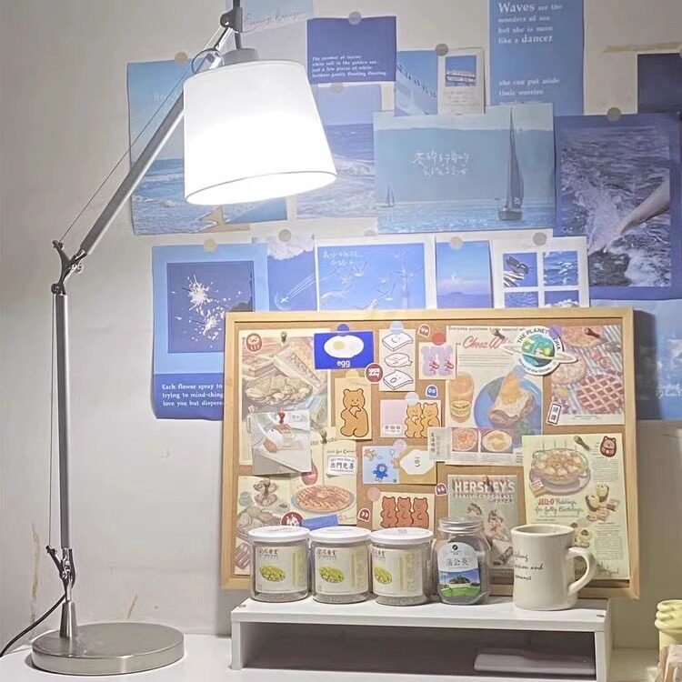 Artemide Tolomeo摇臂伸缩台灯北欧现代办公桌书房卧室床头阅读灯