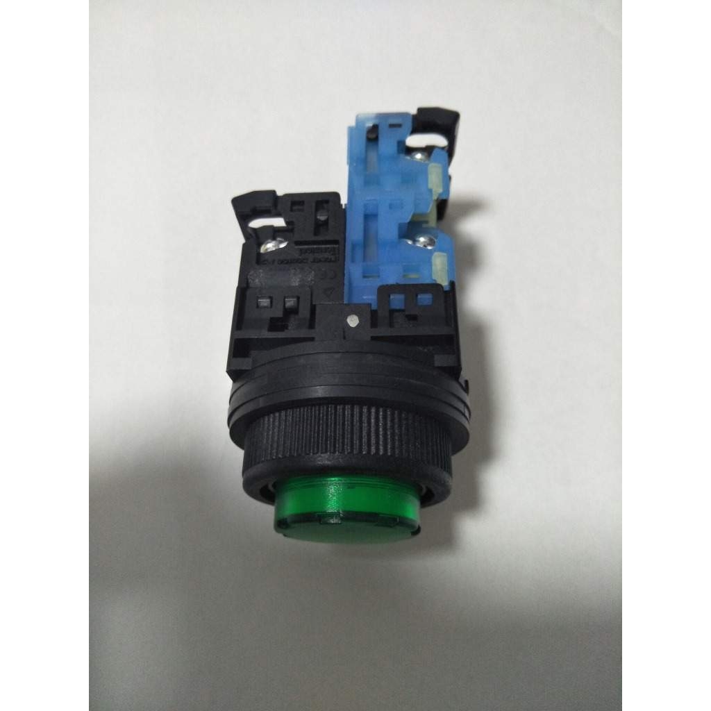 富士按钮AR30EOL-01E3R富士圆形凸头带灯按钮开关