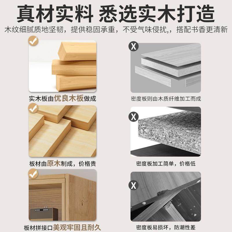 cs儿童防尘收带家用门储物柜置物架书柜新款玻璃柜子书架落地全实