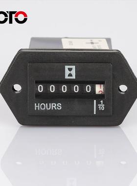 SYS-1工业计时器100-250V发动机计时器空压机叉车发电机累时器