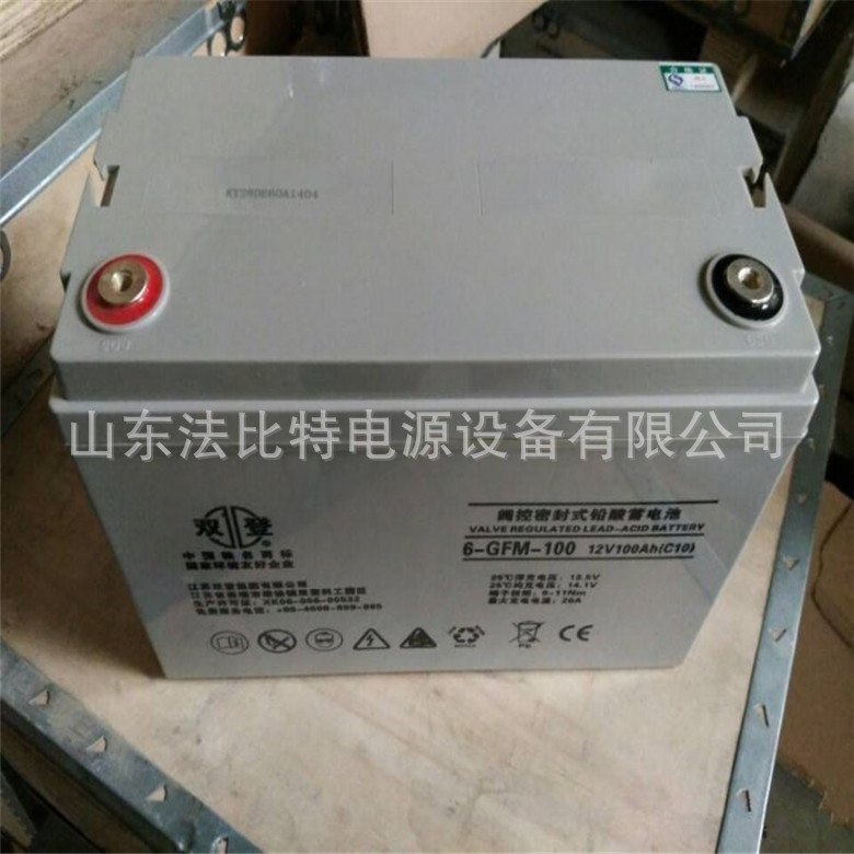 双登铅酸蓄电池6-GFM-100免维护12V100AhUPS不间断电源