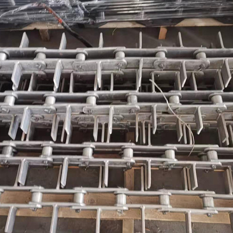 矿用板式链条规格全不锈钢板式链条矿用大节距提升机板链板式链条