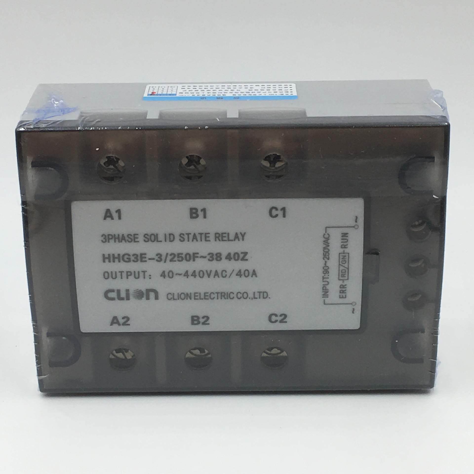 高品质欣大CLION过温保护三相交流固体继电器HHG3E-3/250F-38 40Z