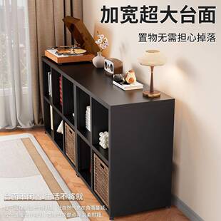 复古钢制格子柜开放式书架家用靠墙客厅电视柜大容量收纳柜供应链