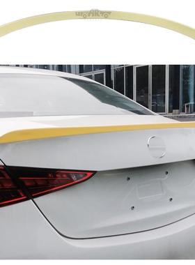 适用于2022款奔驰W206改装C63S风格尾翼Benz汽车外饰配件直销