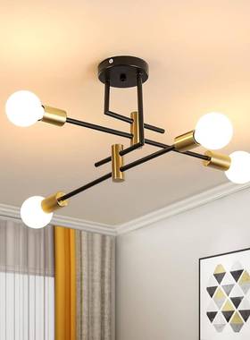 创意个性枝型吸顶灯现代简约异形卧室客厅灯ceilinglight