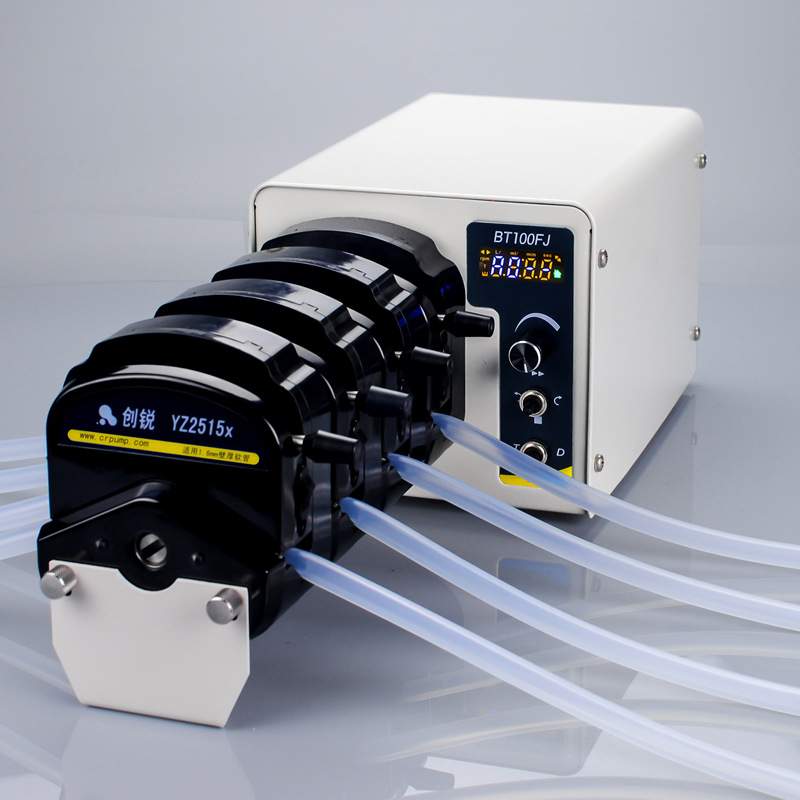 上海创锐分配型蠕动泵BT100FJ  DG-1(10滚轮)