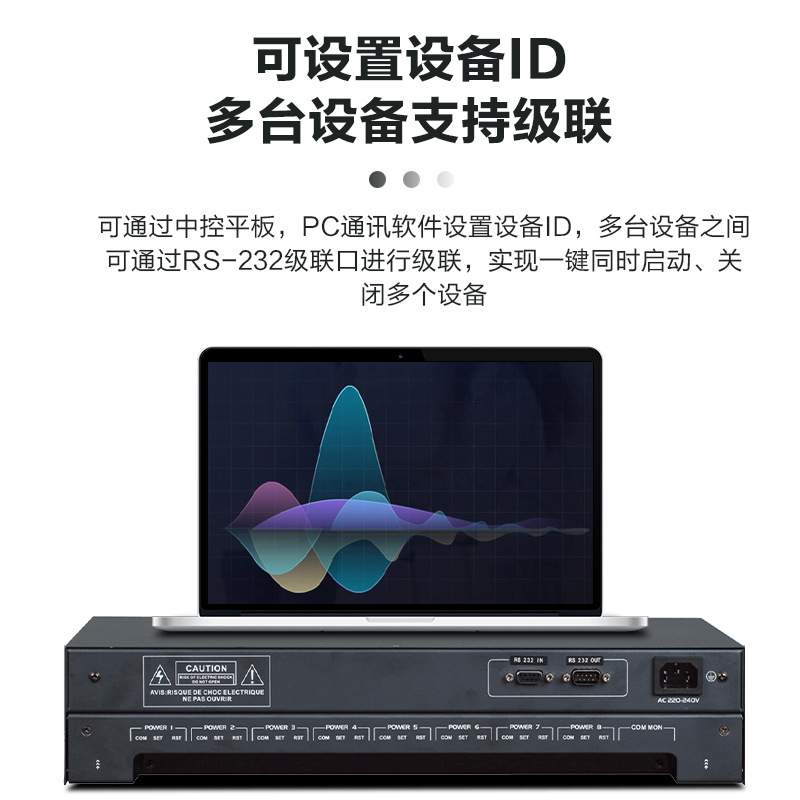 惠度（HuiDu）专业媒体音量电源控制器网络继电可编程电源时序器
