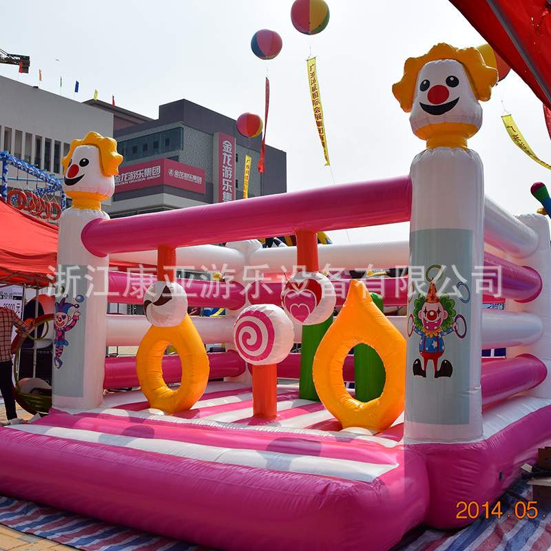 充气城堡滑梯广场摆摊蹦床乐园淘气堡玩具气垫床室外儿童游乐设备