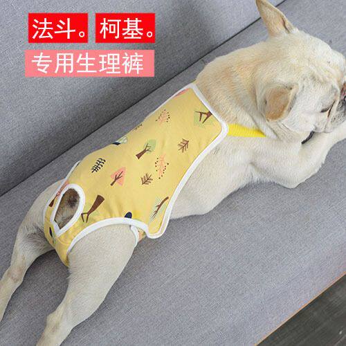 法斗生理裤斗牛犬月经裤母狗女狗柯基卫生裤防骚扰宠物狗狗安全裤