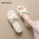 女2026新款 夏季 外穿露趾法式 达芙妮厚底凉鞋 粗跟绝美沙滩鞋 松糕底