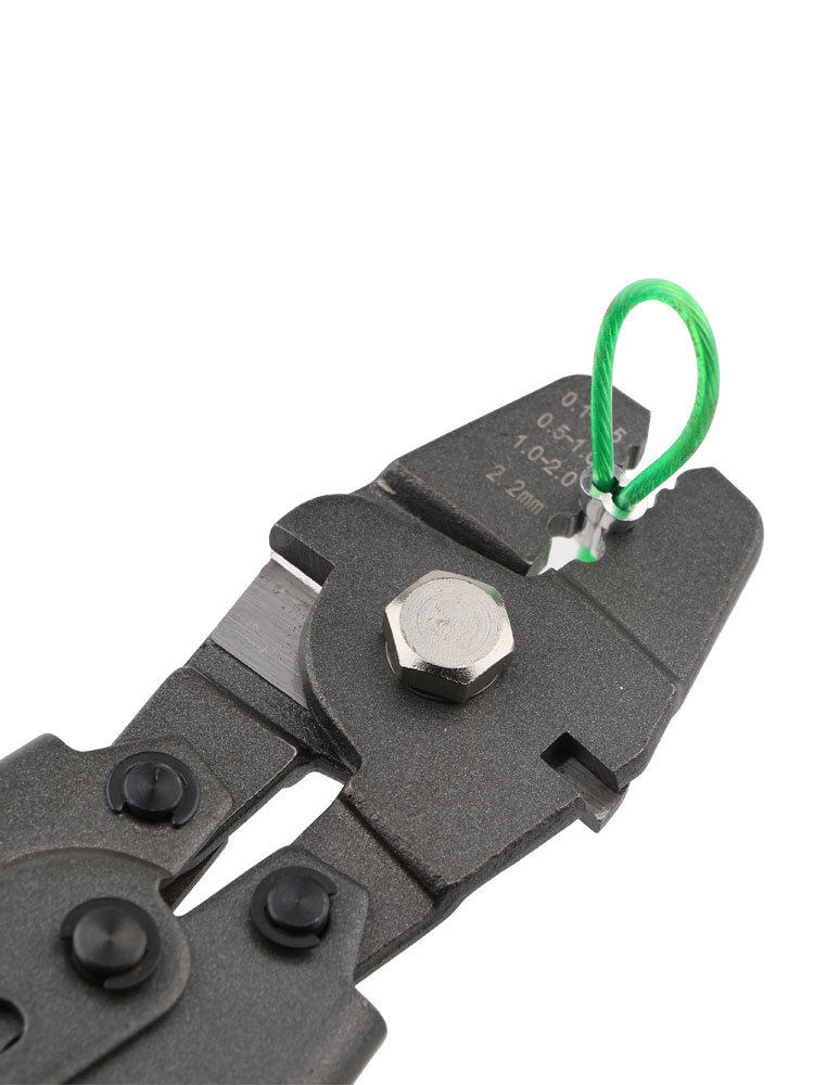 HNI0铝套钳压线钳钢丝绳索8字型铝套圆型海钓接头铝卡夹压接,运动包/户外包/配件,户外摄影包,淘宝优惠券,粉丝福利购,淘宝优惠卷