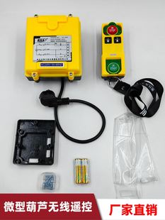 微型电动葫芦无线遥控器家用小型吊机遥控220V提升机控 X1AW