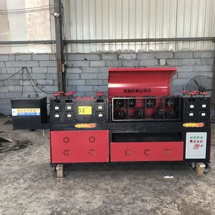 钢管矫直机 钢管调直机 工地脚手架钢管校直机 圆管除锈刷漆机