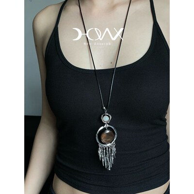 HOWX · Alien-Relics系列 · Original_羽冠神隐 rope necklace