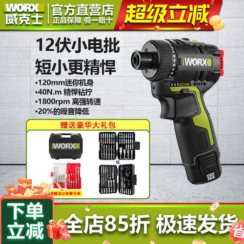 威克士12V40N.M小型手电钻
