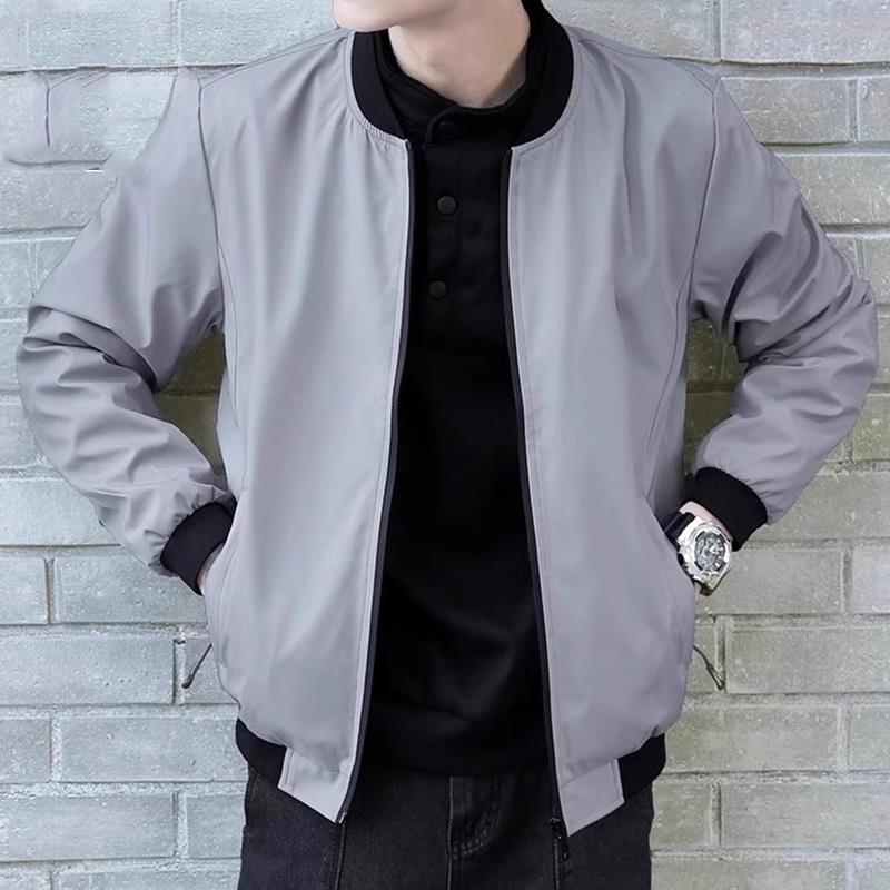 休闲FLK修夹克男春季206新款身轻奢潮流高秋端棒球服高级感男2士
