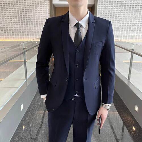 高端职休闲西正服套装男服士商务MZ007-FJ业装伴郎礼新郎结婚高级