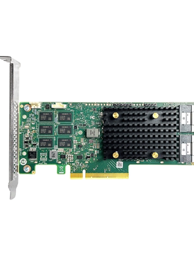 正品Broadcom 9560-16I SAS/SATA/Nvme U2阵列卡8GB缓存RAID卡PCIe 4.0 05-50077-00盒装（专票）