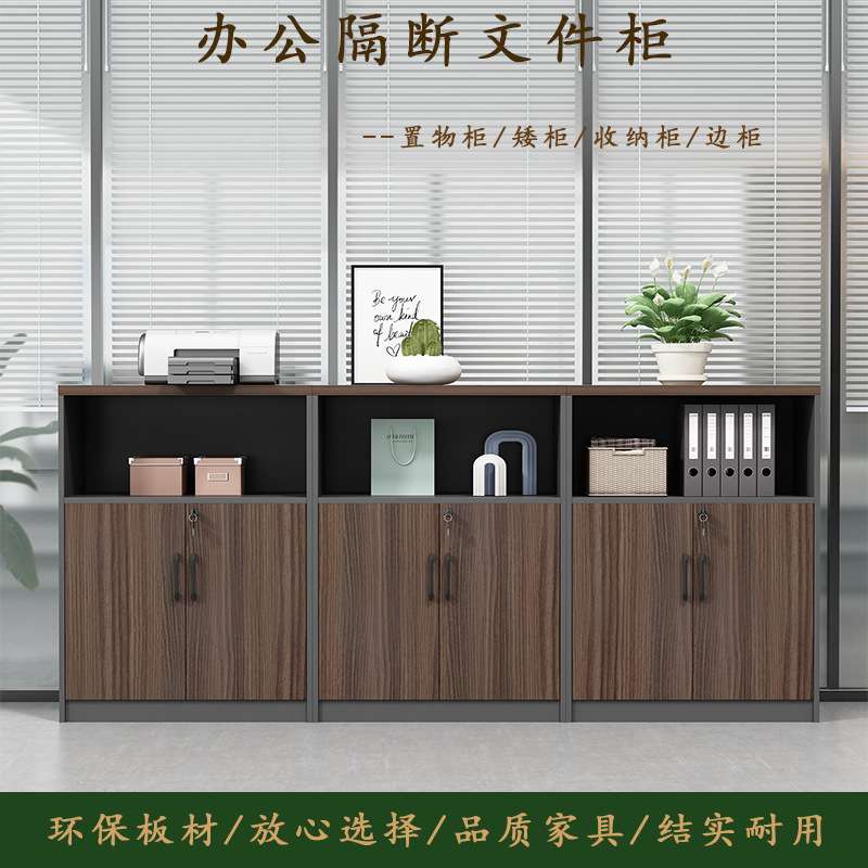 厂家办公家具直销文件收纳置物柜落地矮柜小柜子家用储物柜抽屉
