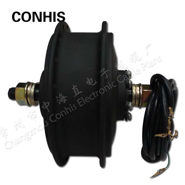 无刷有齿轮毂电机48v500W前轮后轮开档175/190mm小电机出口