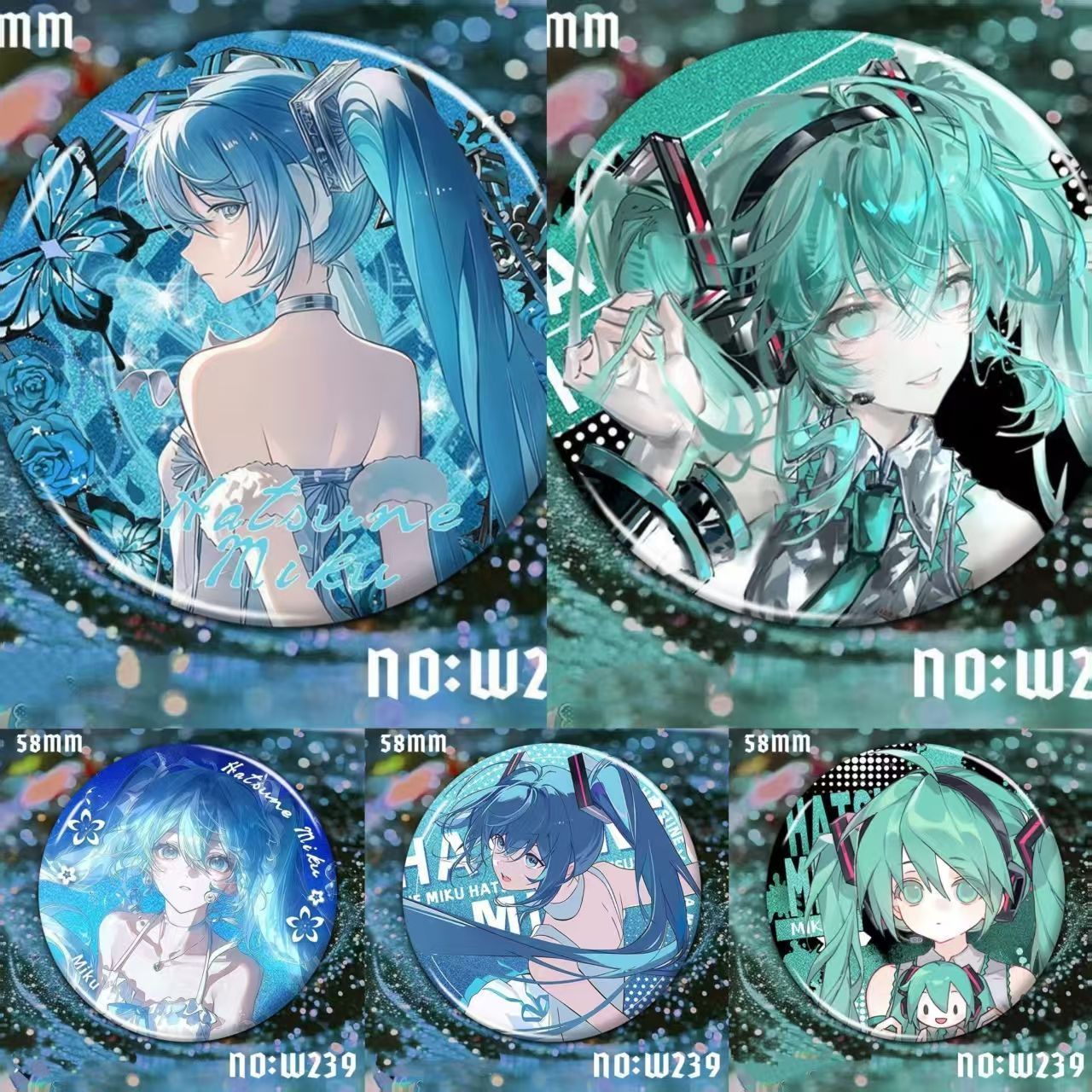 初音未来Miku周边自制徽