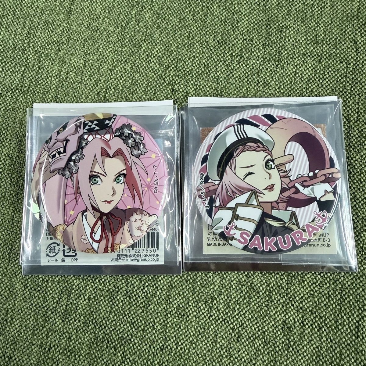 火影忍者吧唧徽章春野樱