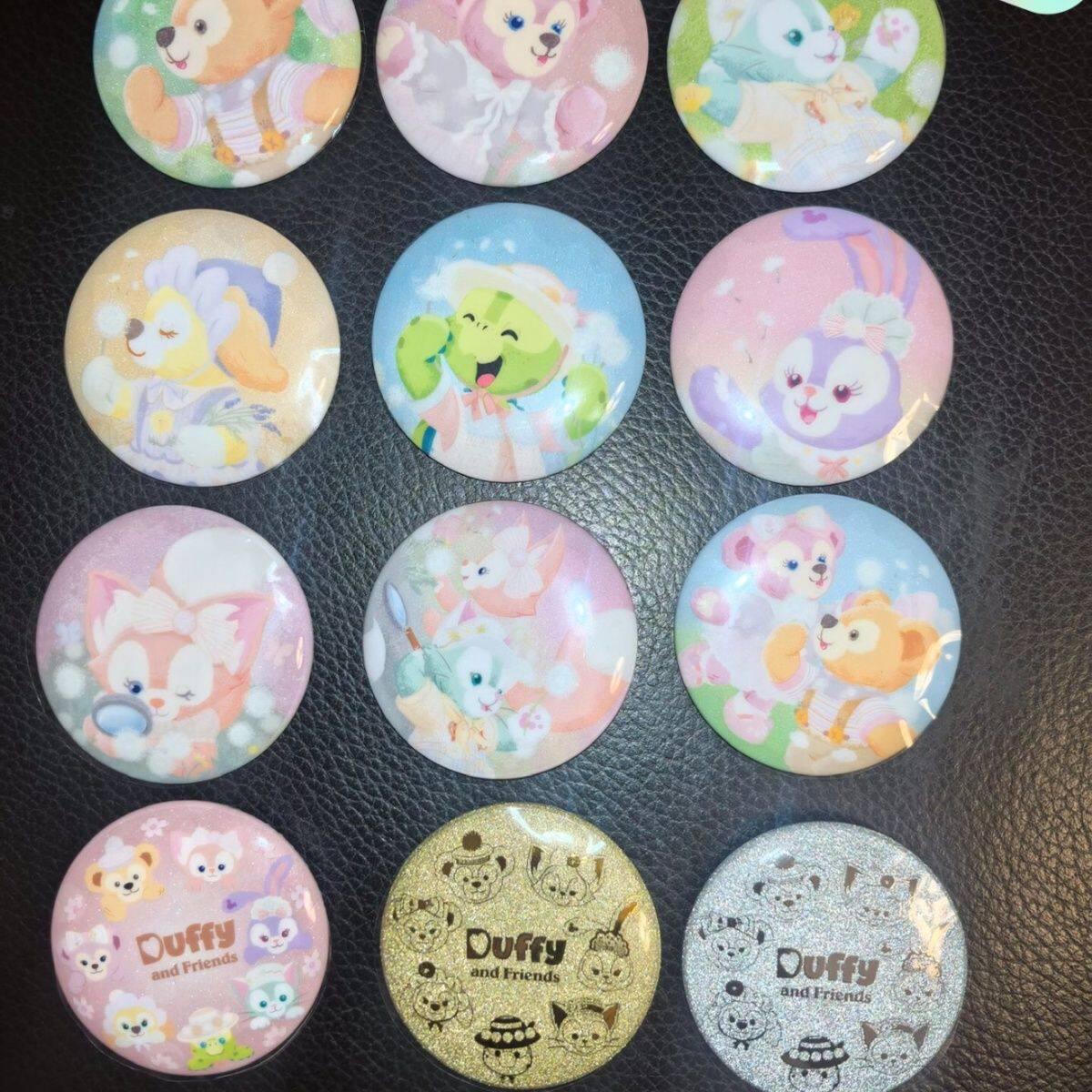 上迪达菲点点的时光徽章Duffy and Friends系列自制徽章