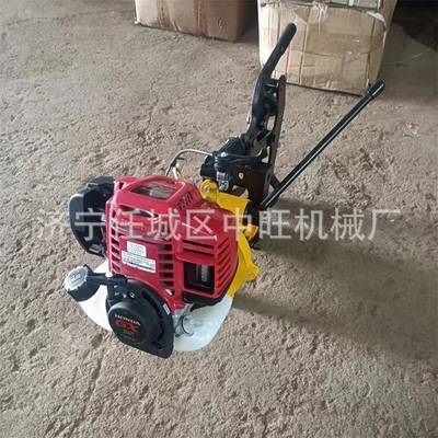 铁路用内燃钻孔机道岔养路机械内燃式钻孔打孔机电动轨道打眼机