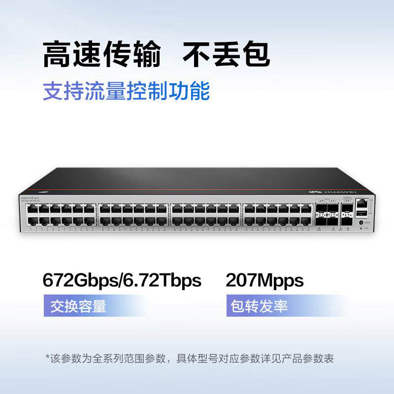 S5735S-L24T4S-QA2以太网48千兆交换机企业级全网管弱三层交换机