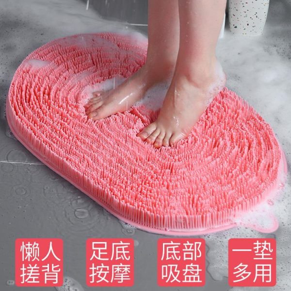 去死皮搓浴室防滑垫搓背神器脚脚子洗澡洗地垫淋浴房按摩脚硅胶垫