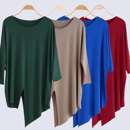 宽松莫代尔舞蹈练功服上衣跳舞服