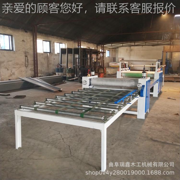 免板保护板贴面机漆泡沫木纹膜贴纸膜机生态人造板P齐全VC贴纸机