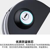 无框玻璃门锁单门双门单开双开门办公室推拉门锁商铺U型锁免开孔