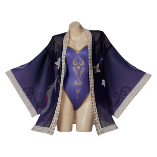 原神cos服璃月七星刻晴c服cosplay服装原神刻晴泳衣套装