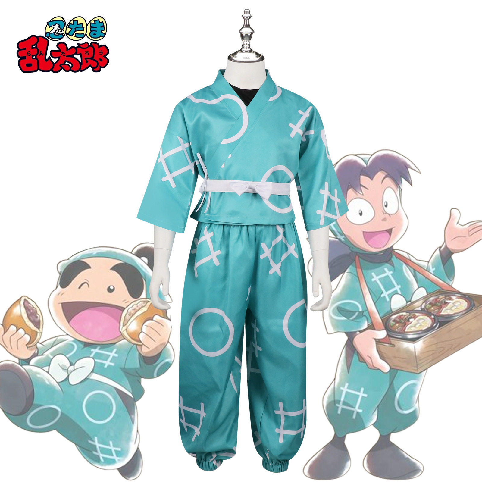 忍者乱太郎cos服儿童动漫演出表演服万圣节cosplay角色装扮服装