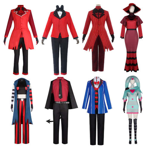ALASTOR地狱客栈cos服阿拉斯托角色扮演舞台服cospaly万圣节服装