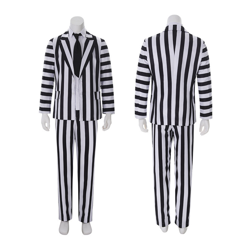 BeetleJuice阴间大法师2COS服甲壳虫汁cosplay迈克尔基顿万圣节
