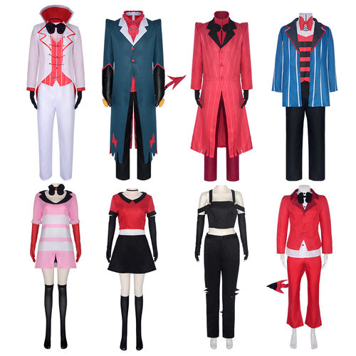 地狱客栈cosplay动漫cos服路西法角色扮演漫展表演现货