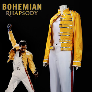 皇后乐队主唱弗莱迪cosFreddieMercury佛莱迪摩克瑞cos服装