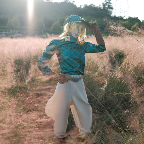 的奇妙冒险cos服飙马野郎迪亚哥cosplay服龙龙万圣节全套DIO