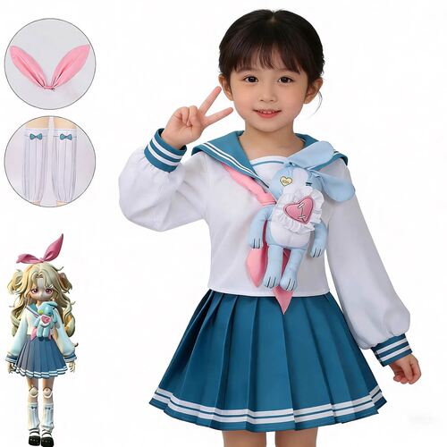 蛋仔cos服转校生桃乐丝返校日桃乐丝JK裙成人儿童游戏同款cosplay