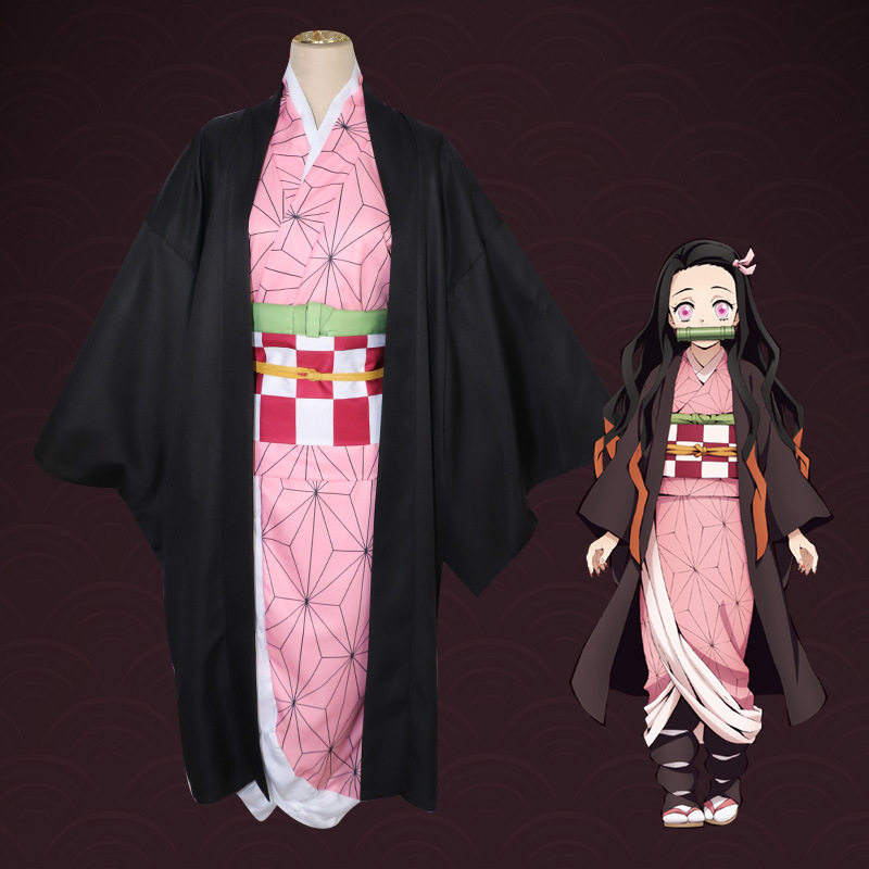 鬼灭之刃灶门炭治郎弥豆子我妻善逸富冈义勇蝴蝶忍cosplay现货