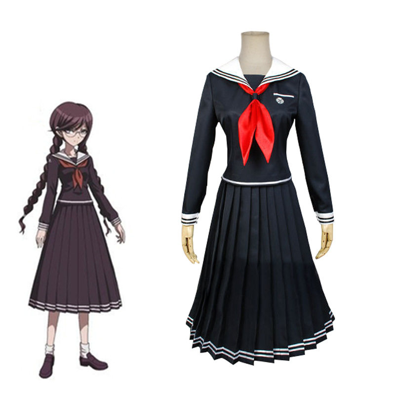腐川冬子cosplay新弹丸论破2轮舞腐川冬子cos服jk制服厂家