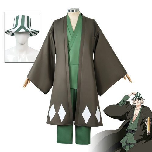 万圣节死神浦原喜助cos服日本漫画和服动漫游戏服cosplay动漫服装