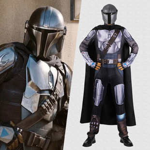 曼达洛人第三季cosplay曼达洛人丁·贾林cos服紧身衣头盔