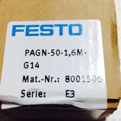 FESTO 费斯托 压力表 PAGN-50-1.6M-G14 8001506 正品 现货