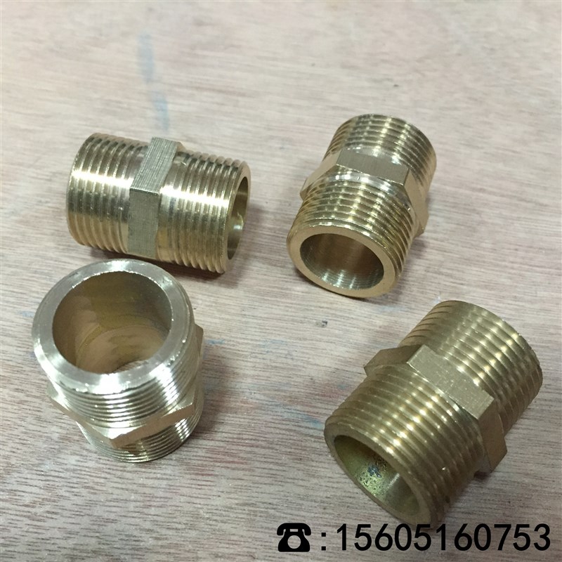 全铜 外丝短接 六角外丝直接4分6分1寸DN15 20 25 双外丝短接头