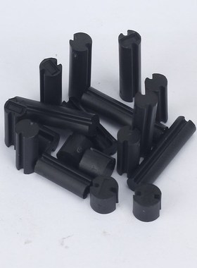 黑色双坑灯柱双坑柱LED间隔柱隔离柱M4M4.5M5x2x3x4x5x6~23.5mm