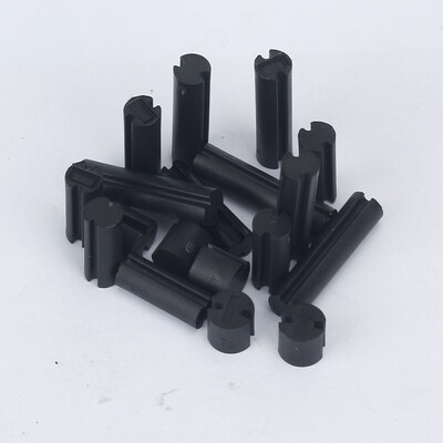 黑色双坑灯柱双坑柱LED间隔柱隔离柱M4M4.5M5x2x3x4x5x6~23.5mm